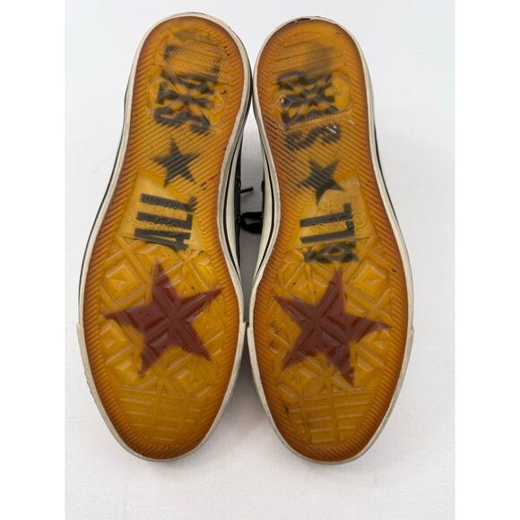 Converse x John Varvatos Gray Leather Low Top Sneakers Unisex M 8.5 Wm 10.5 main image 5